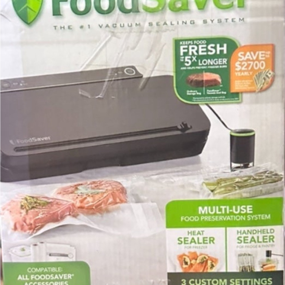 NWOT FoodSaver Multi-Use Food Preservation System- Best Model